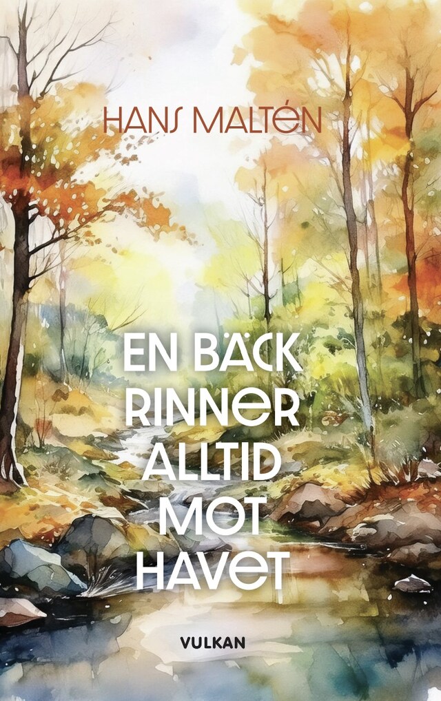 Buchcover für En bäck rinner alltid mot havet