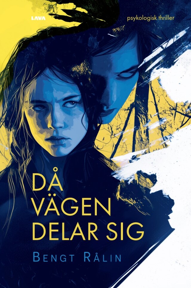 Buchcover für Då vägen delar sig