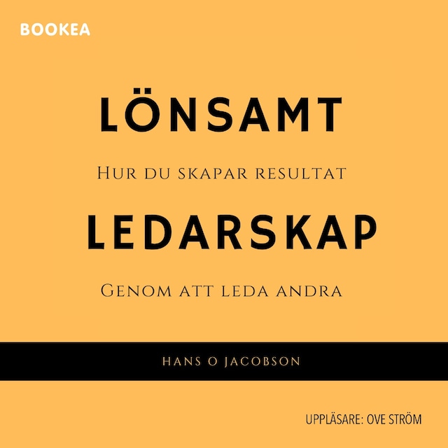 Book cover for Lönsamt ledarskap