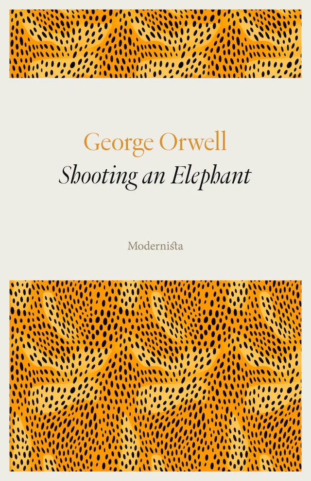 Book cover for Shooting an Elephant