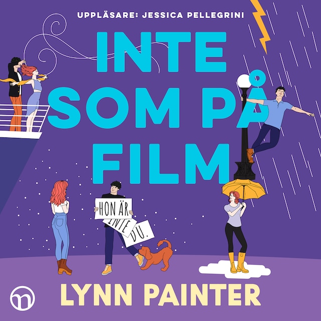 Buchcover für Inte som på film
