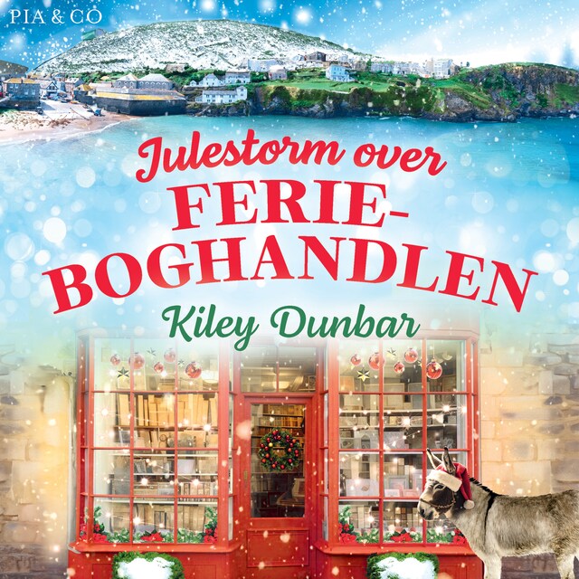 Book cover for Julestorm over Ferieboghandlen