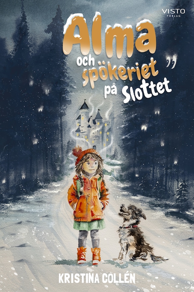 Book cover for Alma och spökeriet på slottet