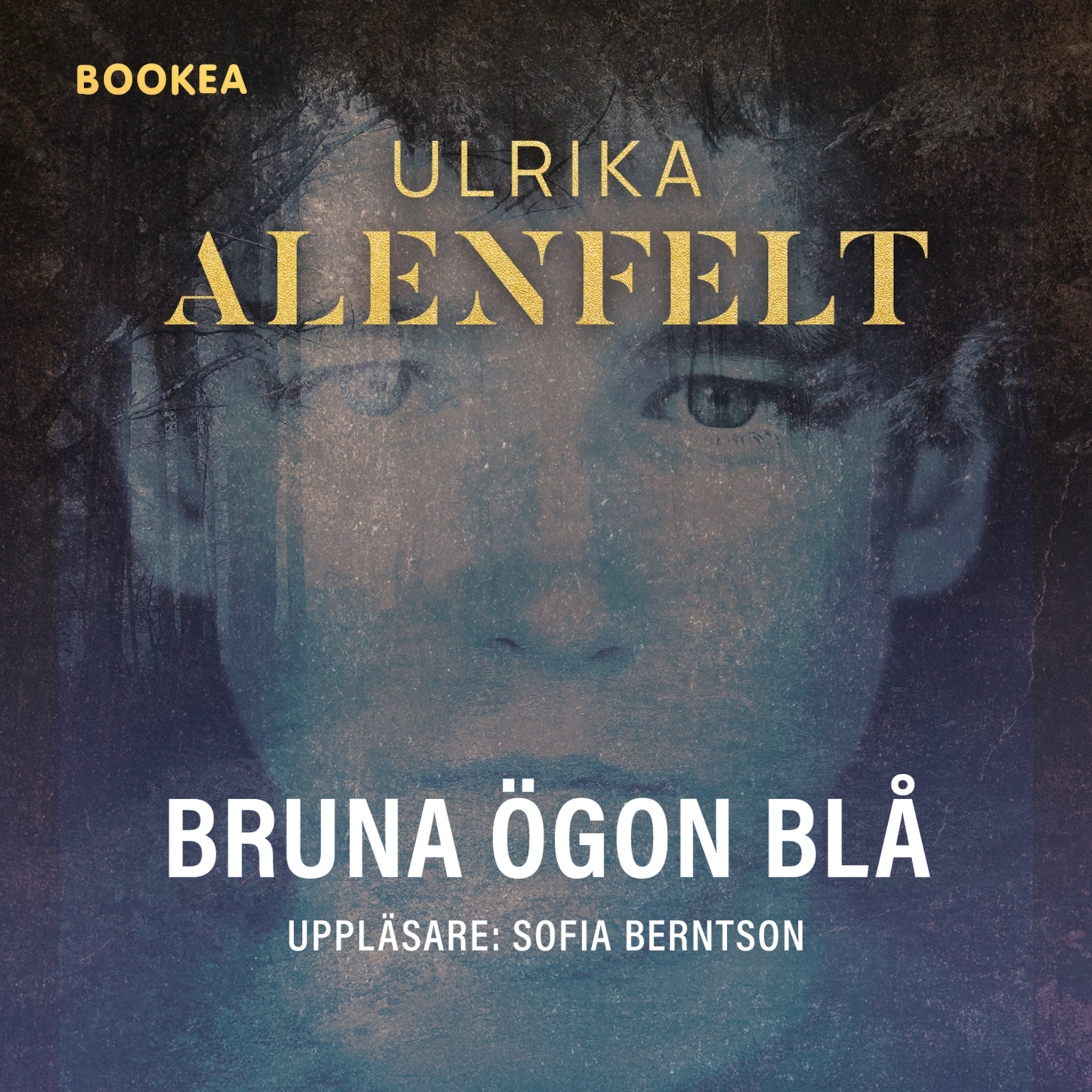 Bruna ögon blå