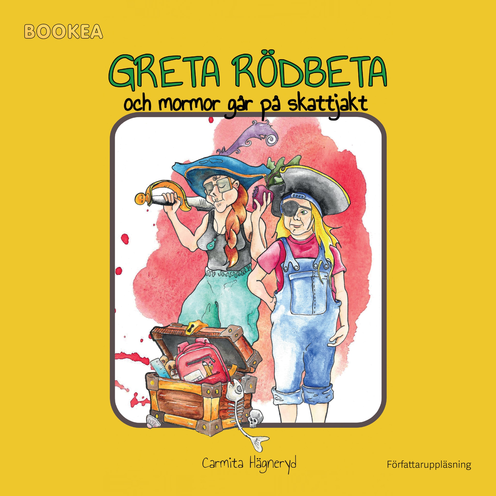 Greta Rödbeta och mormor går på skattjakt