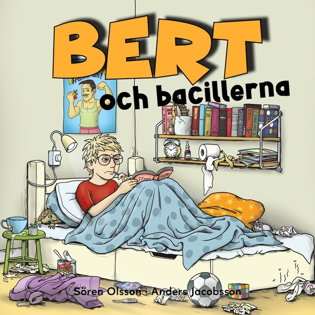 Couverture de livre pour Bert och bacillerna