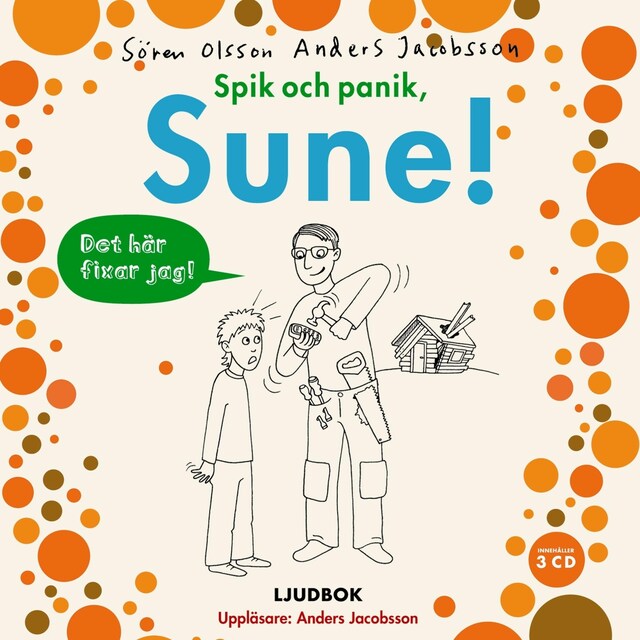 Book cover for Spik och panik, Sune!