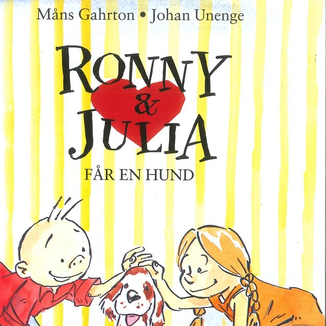 Couverture de livre pour Ronny & Julia vol 5: Ronny & Julia får en hund