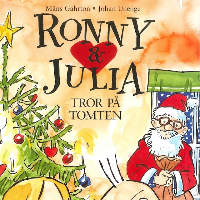 Book cover for Ronny & Julia vol 6: Ronny och Julia tror på tomten