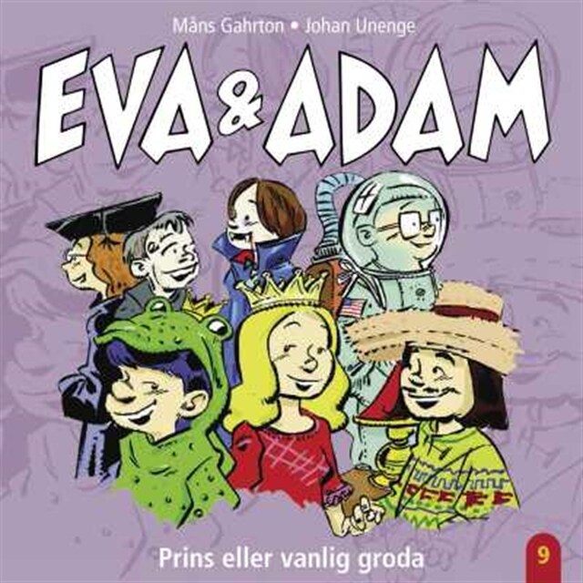 Book cover for Eva & Adam : Prins eller vanlig groda - Vol. 9