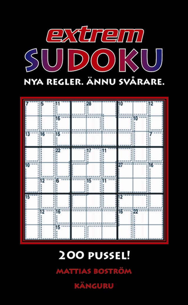 Buchcover für Extrem sudoku - Nya regler, ännu svårare