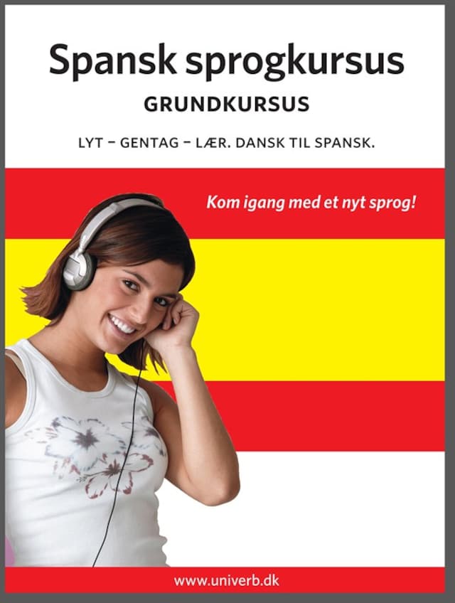 Boekomslag van Spansk sprogkursus Grundkursus