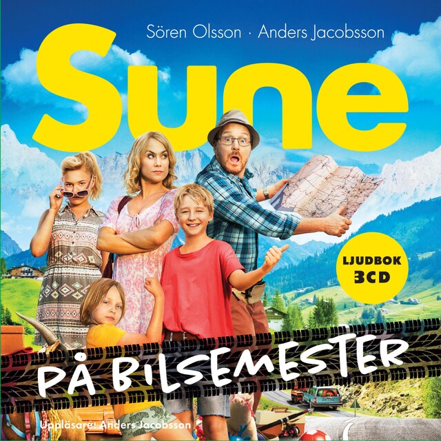 Book cover for Sune på bilsemester