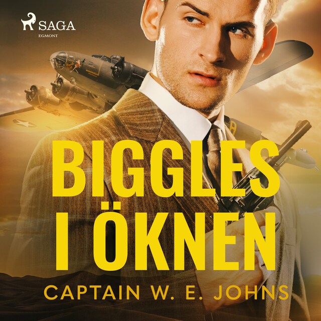 Book cover for Biggles i öknen