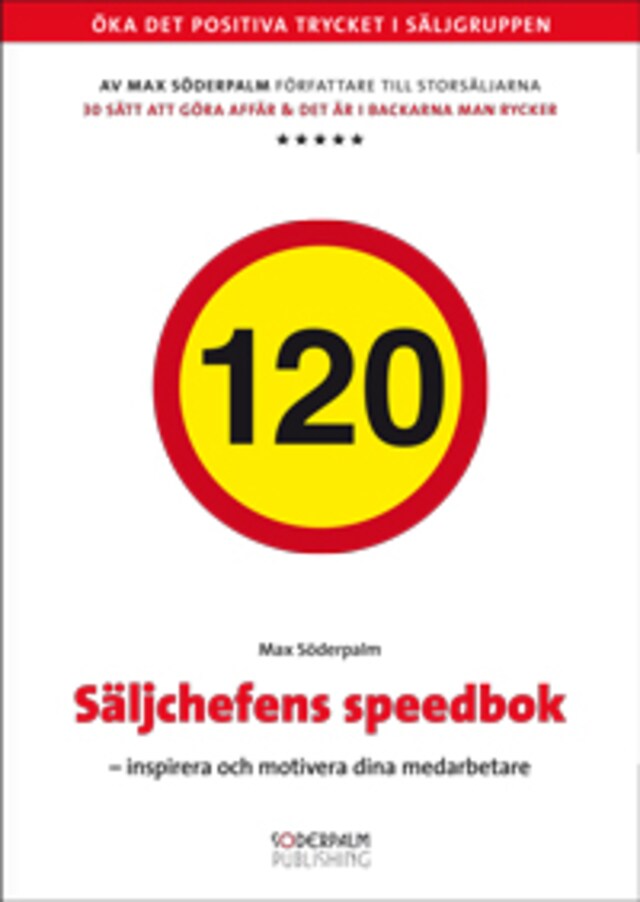 Bogomslag for Säljchefens speedbok