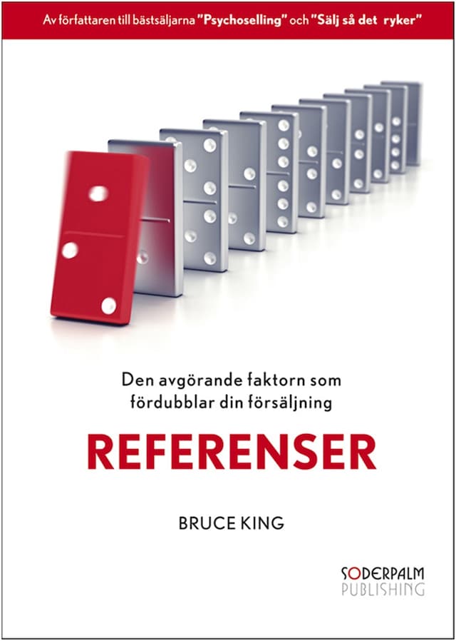 Book cover for Referenser - Den avgörande faktorn som fördubblar din försäljning