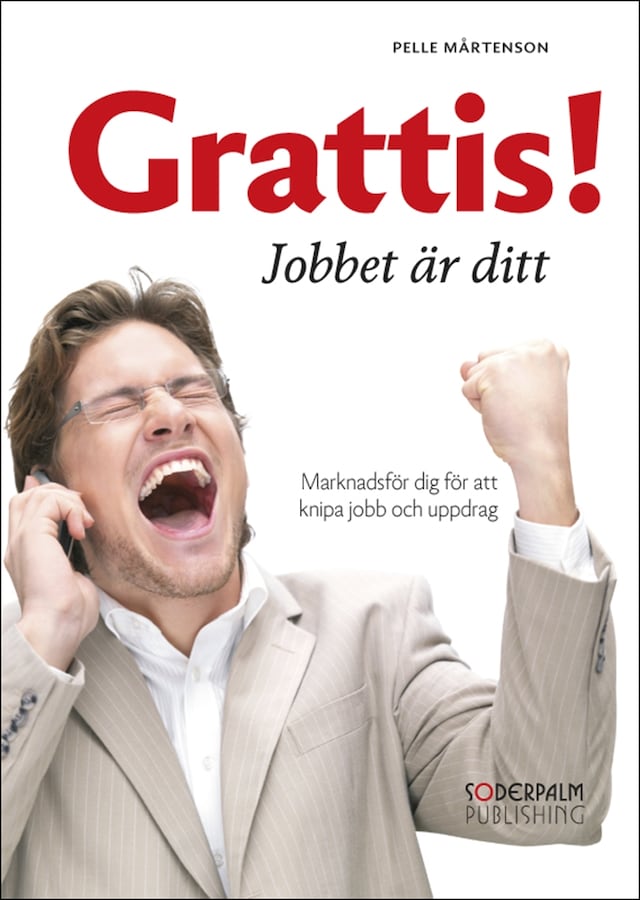 Okładka książki dla Grattis! Jobbet är ditt
