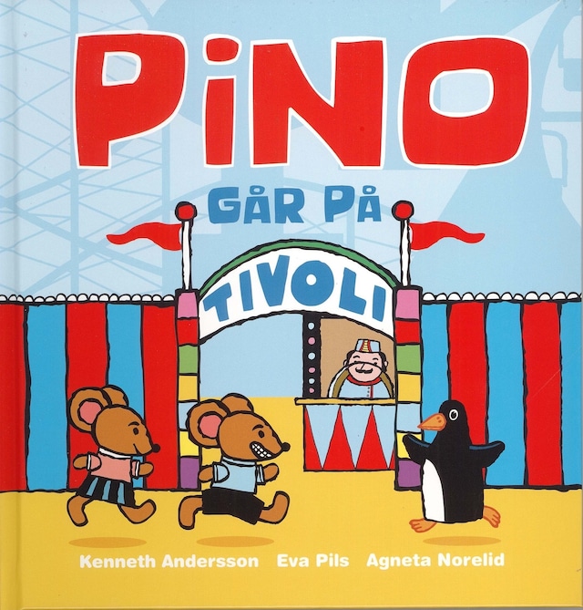 Bogomslag for Pino går på tivoli