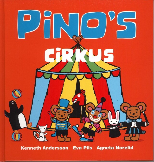 Boekomslag van Pinos cirkus