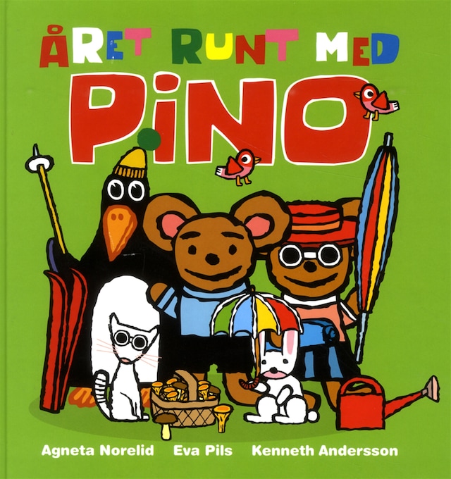 Book cover for Året runt med Pino