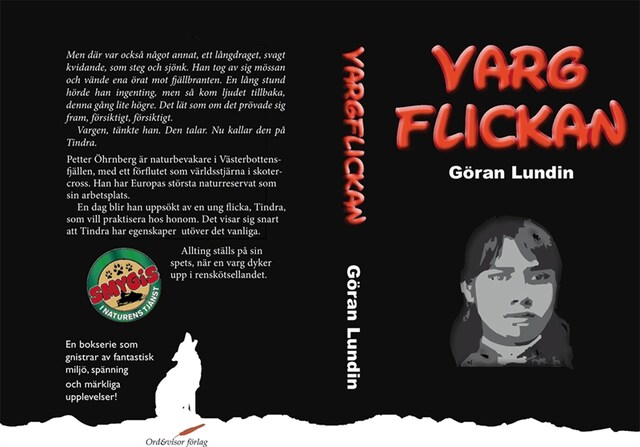 Book cover for Vargflickan