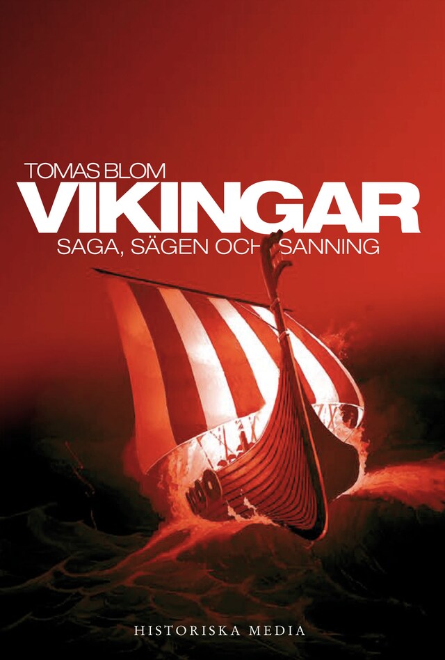 Portada de libro para Vikingar : saga, sägen och sanning