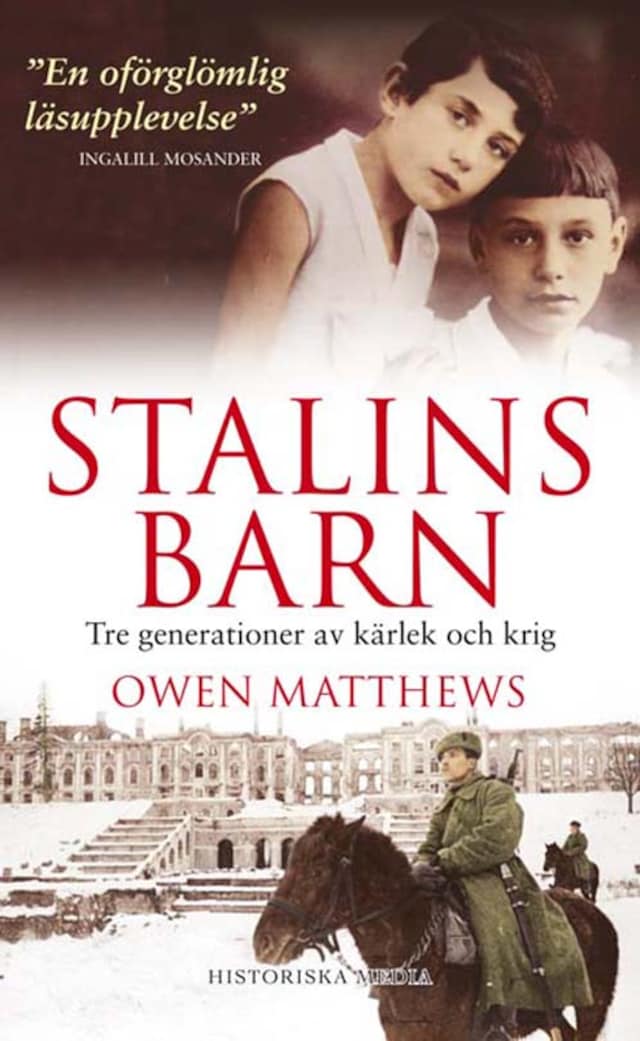 Buchcover für Stalins barn : tre generationer av kärlek och krig