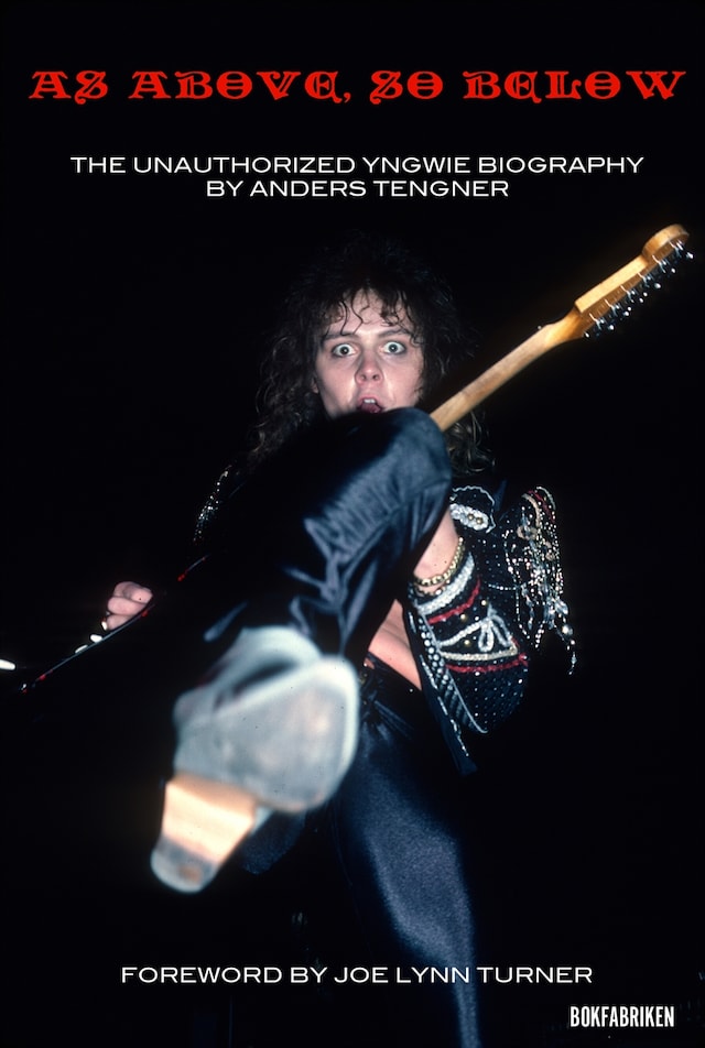 Bogomslag for As Above, So Below : The Unauthorized Yngwie Malmsteen Biography