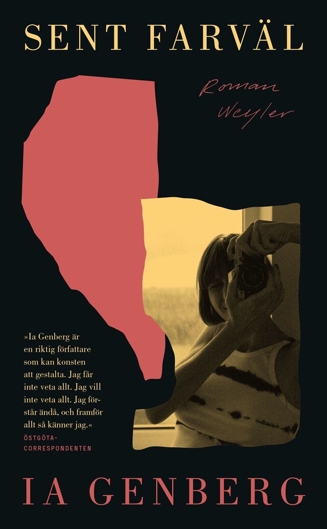 Book cover for Sent farväl