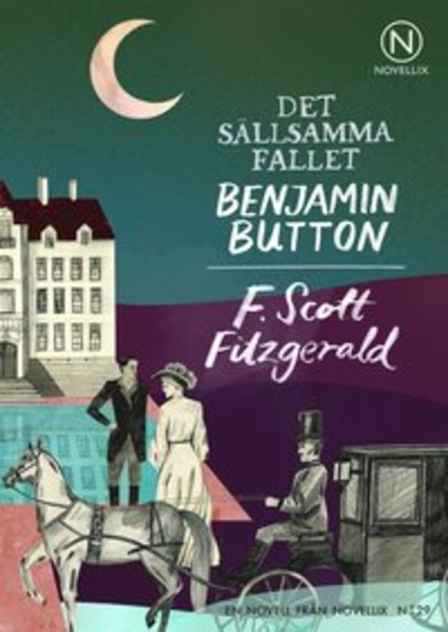 Book cover for Det sällsamma fallet Benjamin Button
