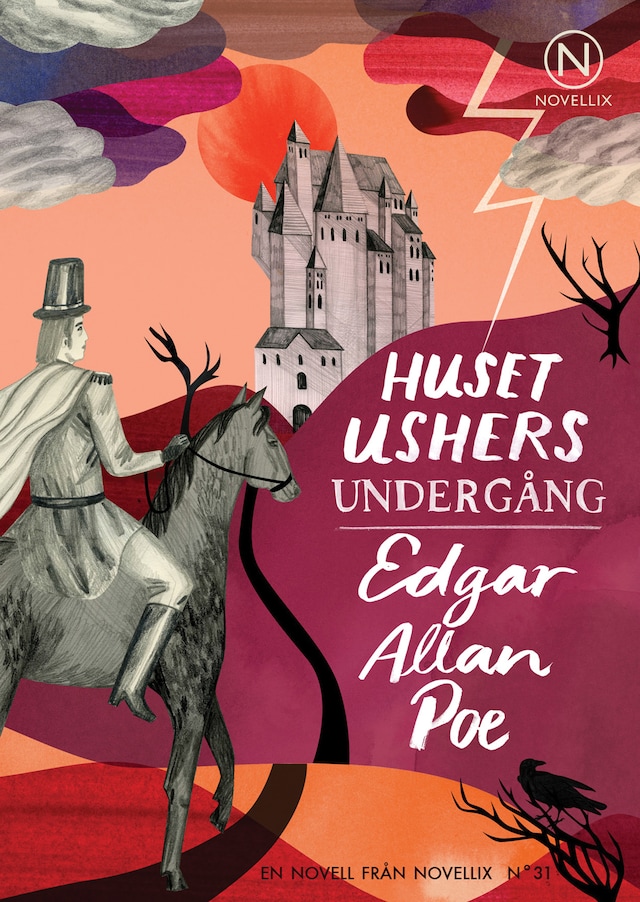 Book cover for Huset Ushers undergång