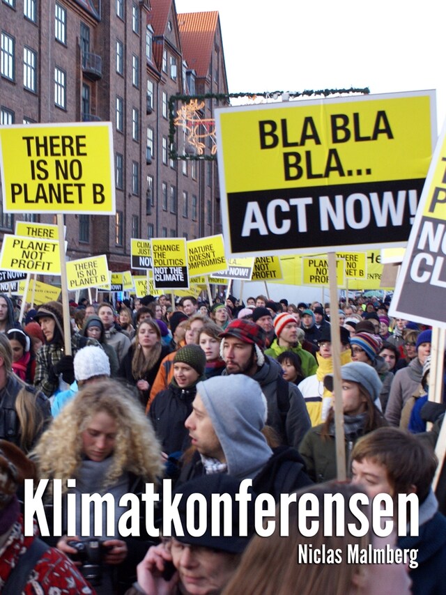 Kirjankansi teokselle Klimatkonferensen