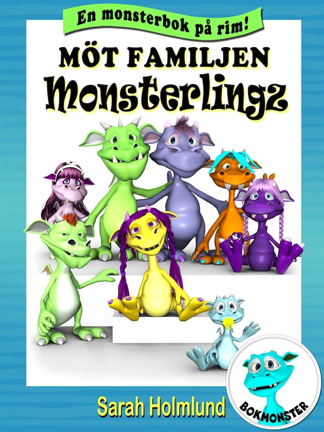 Copertina del libro per Möt familjen Monsterlingz