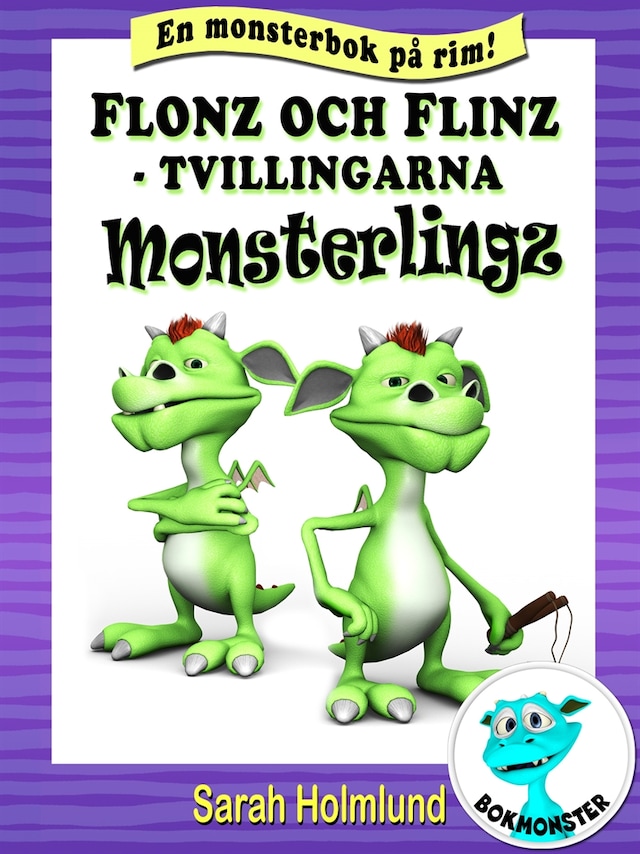 Book cover for Flonz och Flinz - tvillingarna Monsterlingz