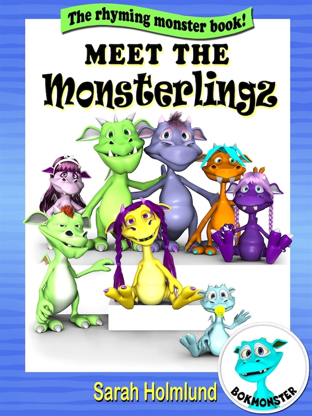 Copertina del libro per Meet The Monsterlingz
