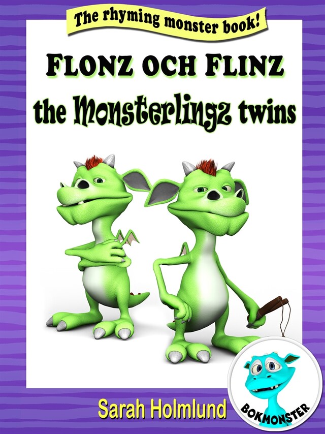 Copertina del libro per Flonz and Flinz, the Monsterlingz twins