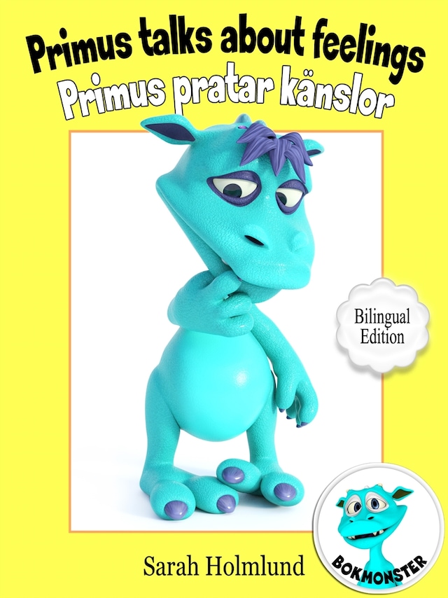 Book cover for Primus talks about feelings - Primus pratar om känslor - Bilingual Edition
