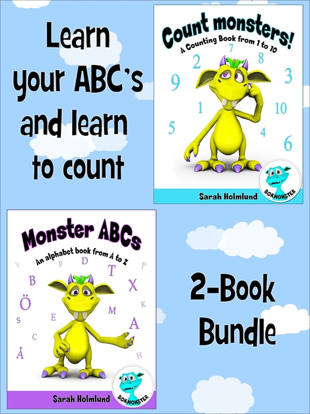 Book cover for Learn your ABC's and learn to count - 2-Book Bundle