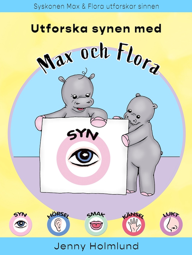 Buchcover für Utforska synen med Max och Flora