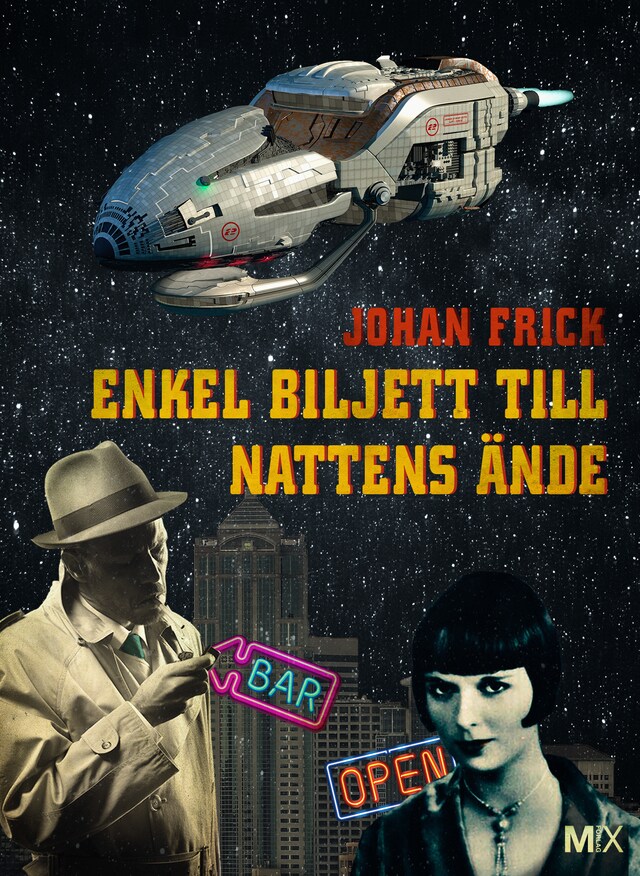 Couverture de livre pour Enkel biljett till nattens ände