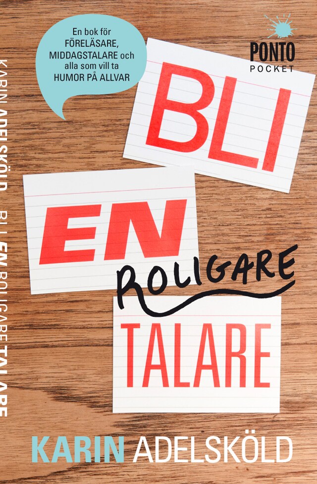 Bokomslag för Bli en roligare talare