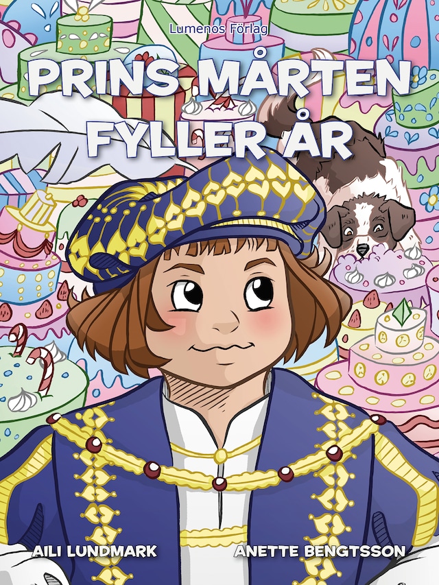 Portada de libro para Prins Mårten fyller år