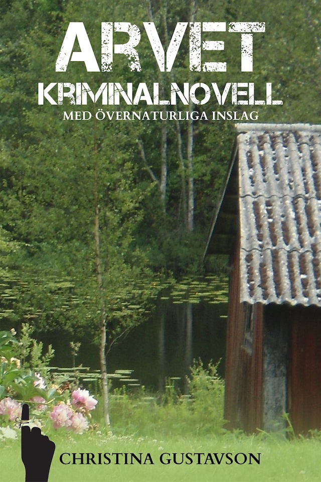 Book cover for Arvet från Amerika– kriminalnovell med övernaturliga inslag