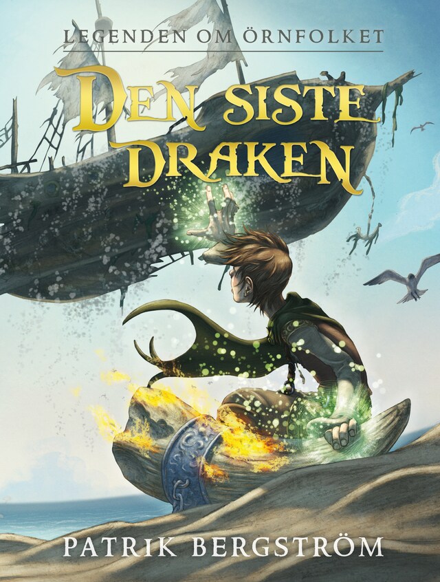 Book cover for Den siste draken