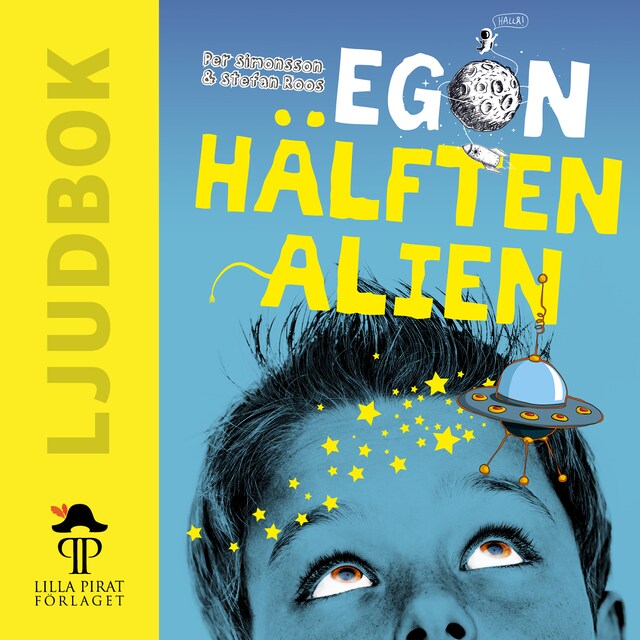 Boekomslag van Egon : hälften alien