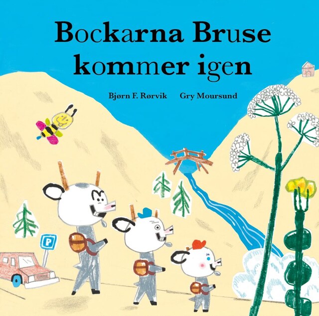 Portada de libro para Bockarna Bruse kommer igen