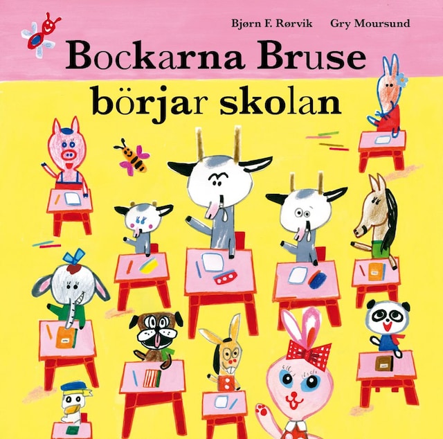 Copertina del libro per Bockarna Bruse börjar skolan