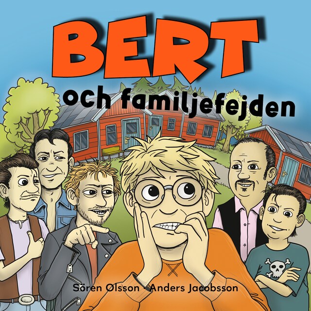 Buchcover für Bert och familjefejden