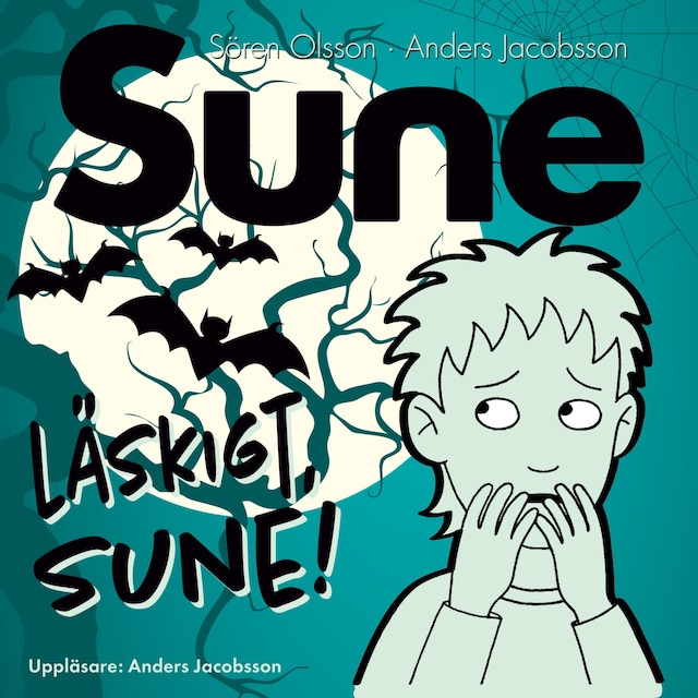 Book cover for Läskigt Sune!