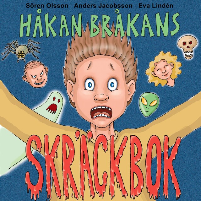 Portada de libro para Håkan Bråkans skräckbok